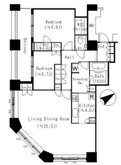 芝浦アイランドケープタワー 1613