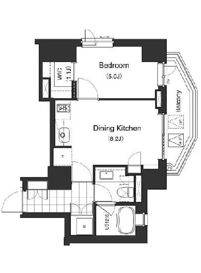 アパートメンツタワー六本木 502