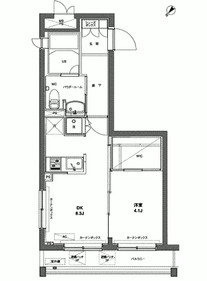 コンフォリア麻布台 305