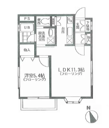 ラ・メールベルアザブ 201