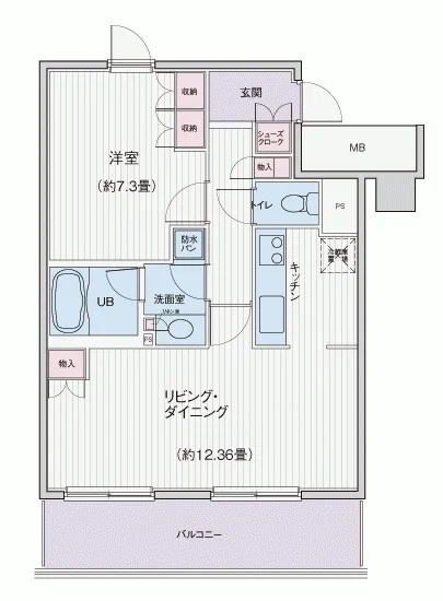 ブライトイースト芝浦 702