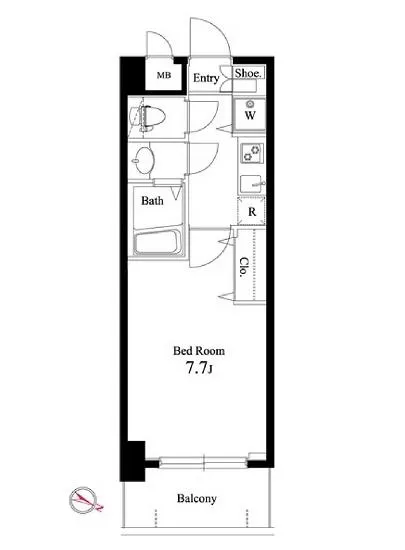メゾン・ド・ヴィレ高輪魚らん坂 103
