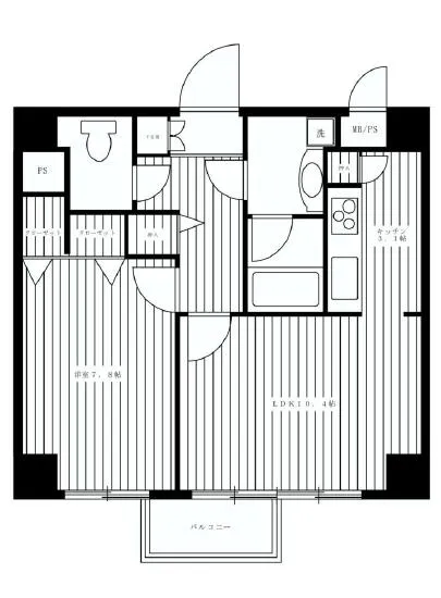 日神パレステージ西麻布 8階