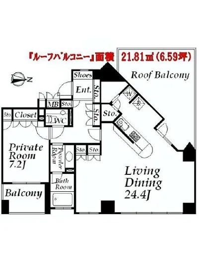 パークハウス高輪プラテア 303