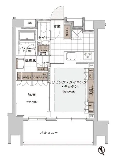 ライオンズ麻布十番スペリア 11F