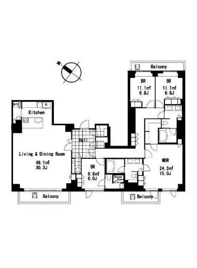 エスティメゾン元麻布 301