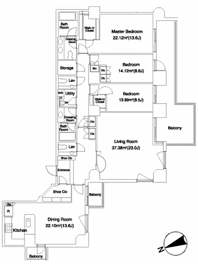 泉ガーデンレジデンス 1006