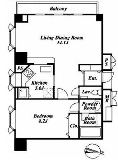 インペリアル南麻布コート 201