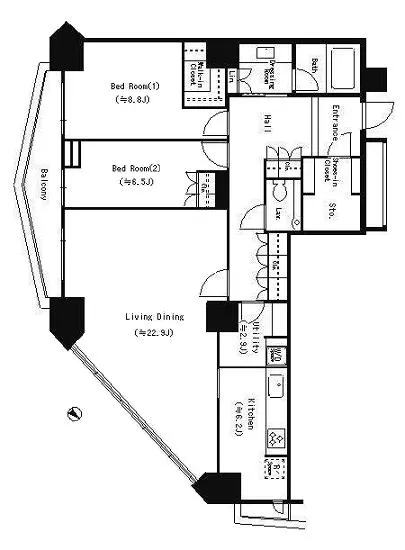アトラスタワー六本木 702