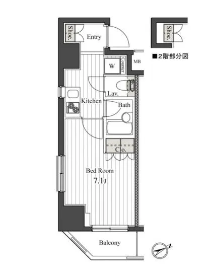 エスティメゾン麻布十番 1101