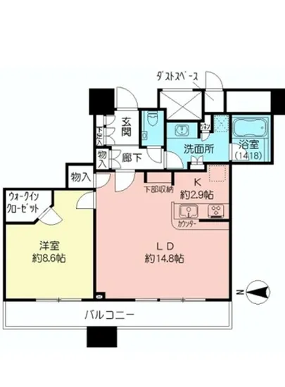 ラクシア品川ポルトチッタ 401