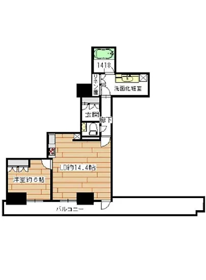 ラクシア品川ポルトチッタ 9F