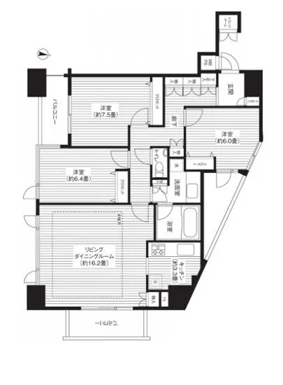 HF白金高輪レジデンス 1301