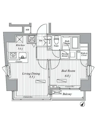 ブランシック白金台 801