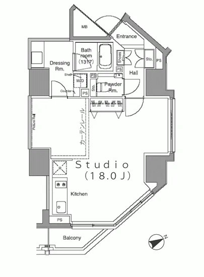 パークハビオ麻布台 201