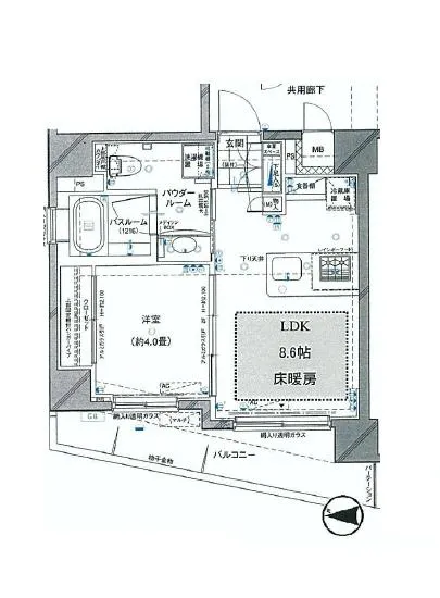 スタジオエアー白金 203