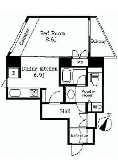 ラ・マーレ白金 801