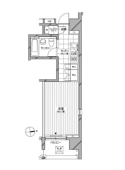 カスタリア麻布十番七面坂 201