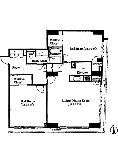 グリーンコート麻布十番 401