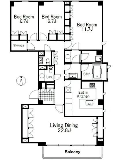 クレスト南麻布 101