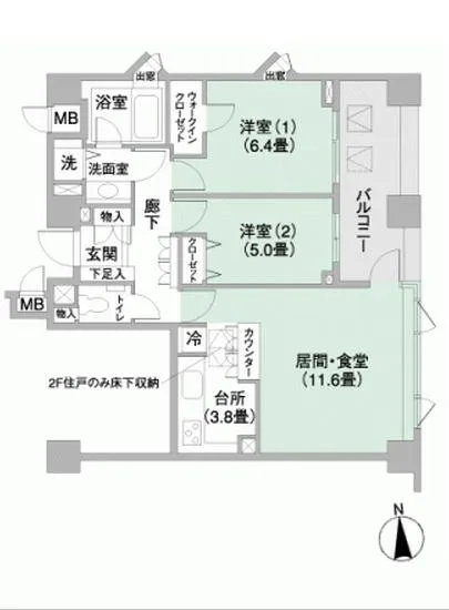 ラ・トゥール芝公園アネックス 601