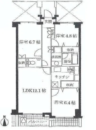 マートルコート白金三光坂 206