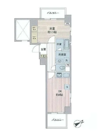 ライオンズプラザ東麻布 805