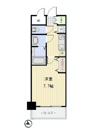 メゾン・ド・ヴィレ高輪魚らん坂 403