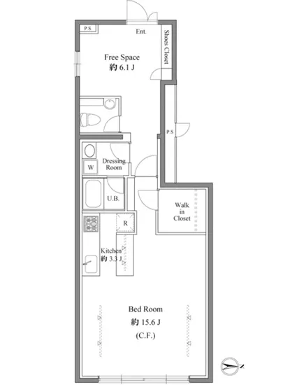 白金明治坂ハイム 102