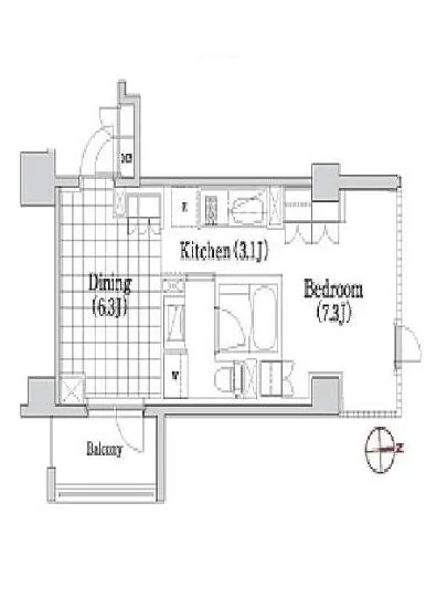 アパートメンツ元麻布内田坂 203