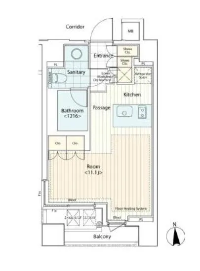 カスタリア麻布十番2 702