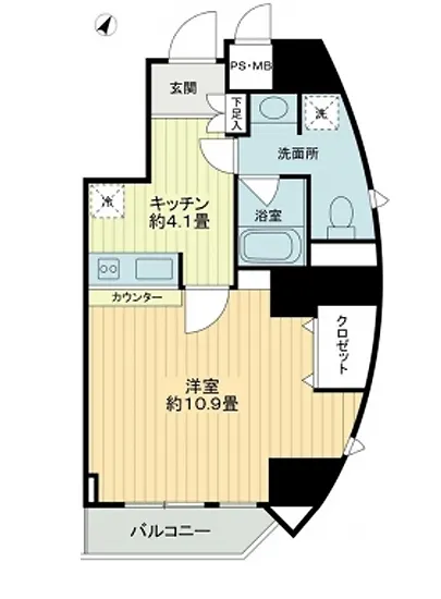 クローバー六本木 1101