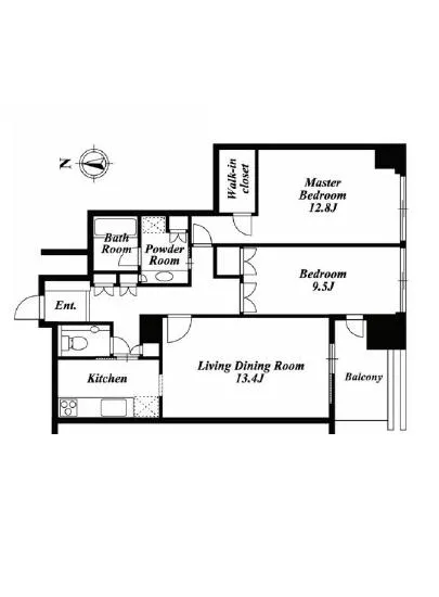 六本木ヒルズレジデンスB棟 3104