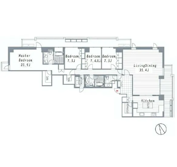 六本木さくら坂レジデンス 801