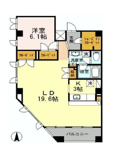 Dグランセ西麻布ハイヴァリー 1001