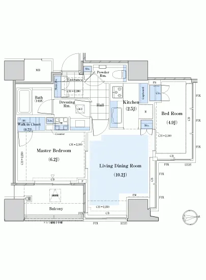 パークタワー芝公園 1104
