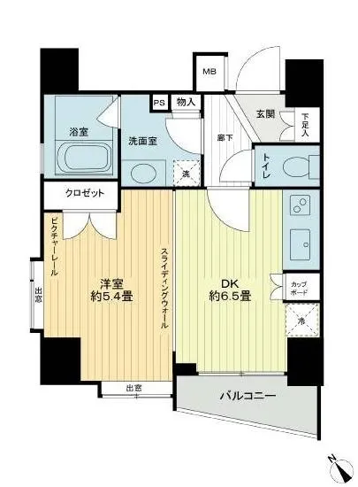 エスコートノヴェル南麻布 502