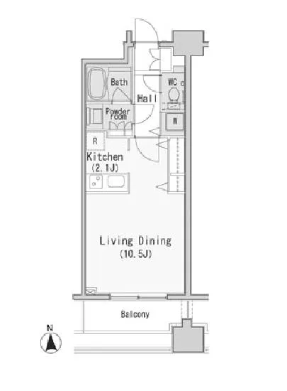 レジディア西麻布 502