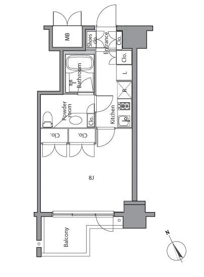 レジディア麻布台 802