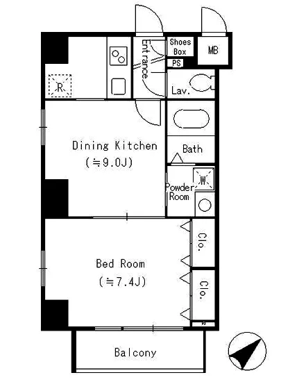 プロスペラ新橋 401