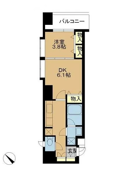 オザリア麻布十番 501