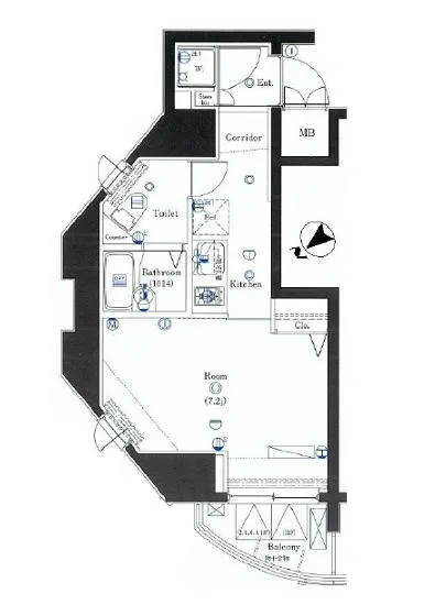 リクレイシア三田 502