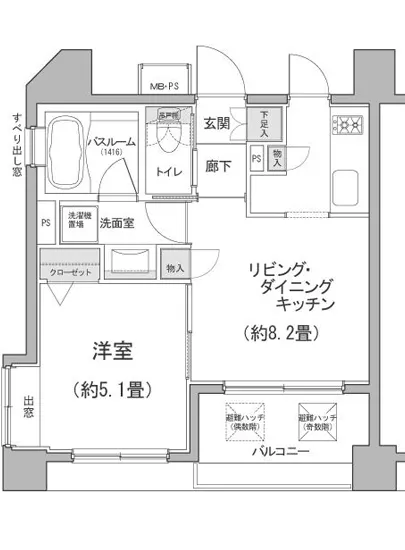プレミアステージ麻布十番 901