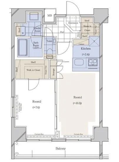 コンシェリア芝公園マスターズヴィラ 608