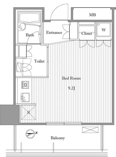 スカイグランデ汐留 207