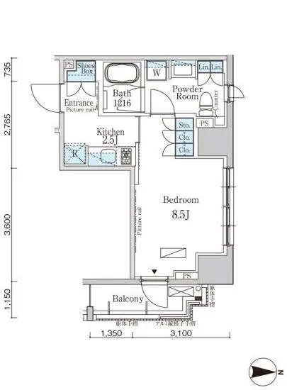 パークアクシス白金 702