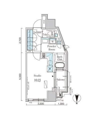 パークアクシス白金 203