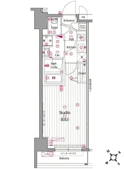 ガーラ・ヒルズ赤坂 102