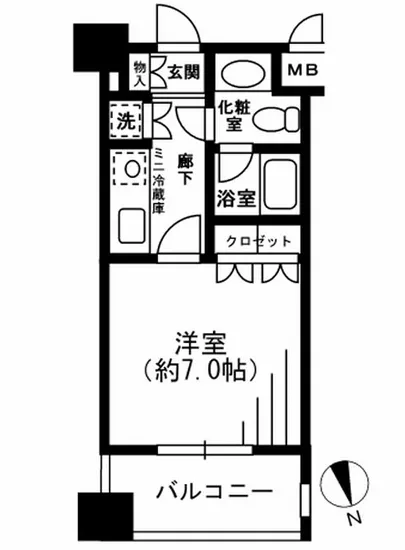 フォレシティ麻布十番 205