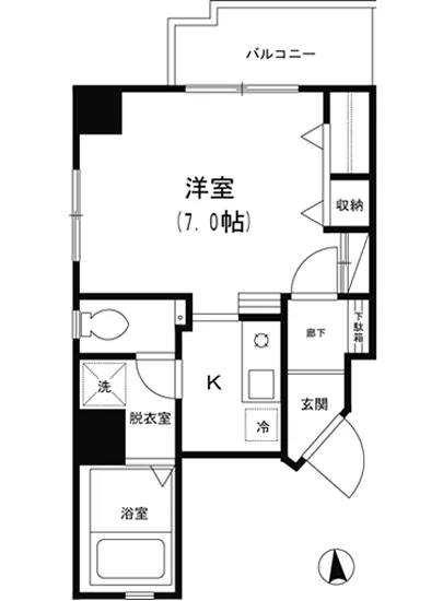 Rイシバシレジデンス 201